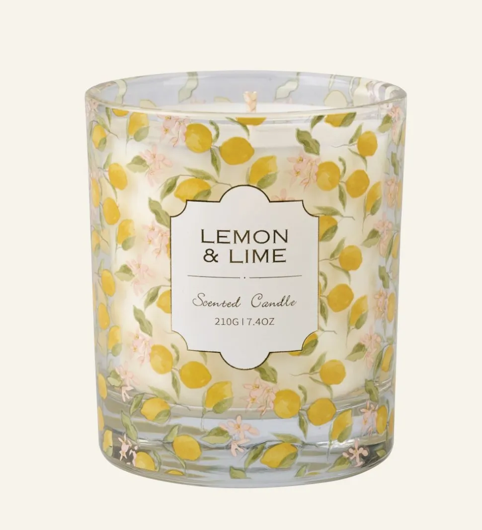 Sense Spring Lemon tuoksukynttilä moniväri/keltainen
