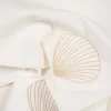 Shell kangaslautasliina, 2 kpl valkoinen