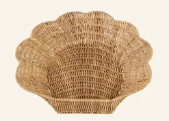 Shell rattan kori luonnonväri
