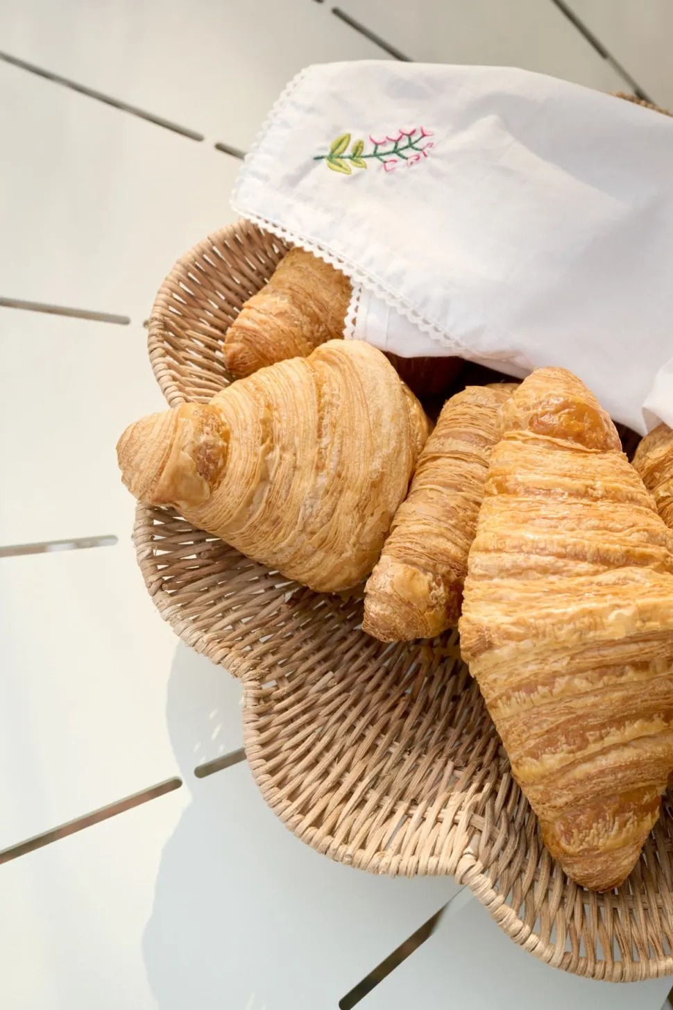 Shell rattan kori luonnonväri