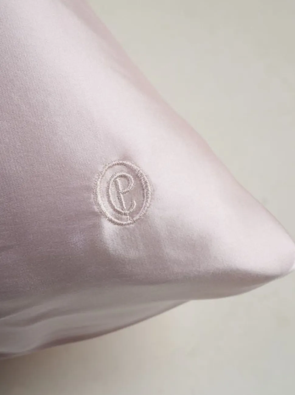 Sleep silkki tyynyliina puuteriroosa
