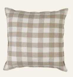 Smillan check koristetyyny beige