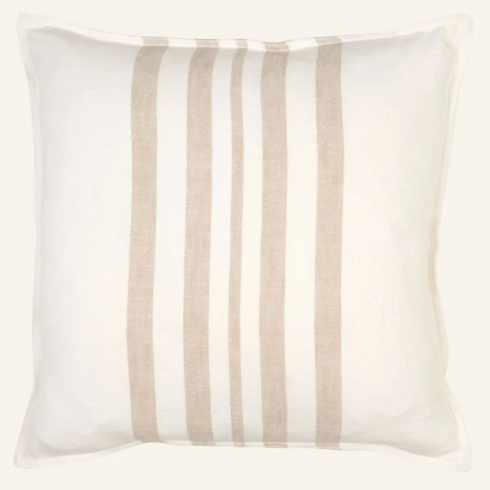 Smillan midi stripe koristetyyny beige