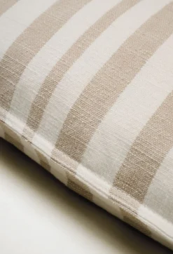 Smillan midi stripe koristetyyny beige