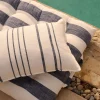 Smillan narrow stripe koristetyyny mariininsininen