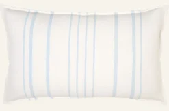 Smillan narrow stripe koristetyyny taivaansininen