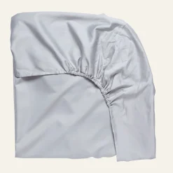 Soft Satin muotoonommeltu aluslakana vaaleanharmaa