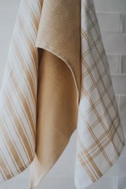 Stina 3pk keittiöpyyhe beige