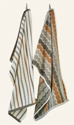 Thelma Terry keittiöpyyhkeet 2 pcs ruskea