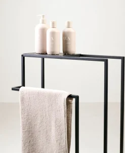 Towel rack pyyhepidike musta