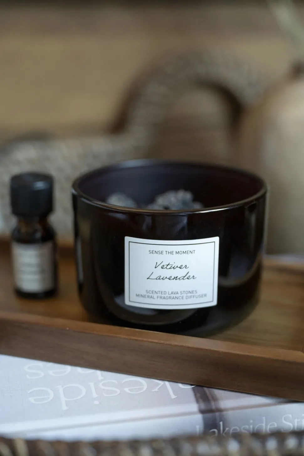 Vetiver Lavender Tuoksukivet ruskea