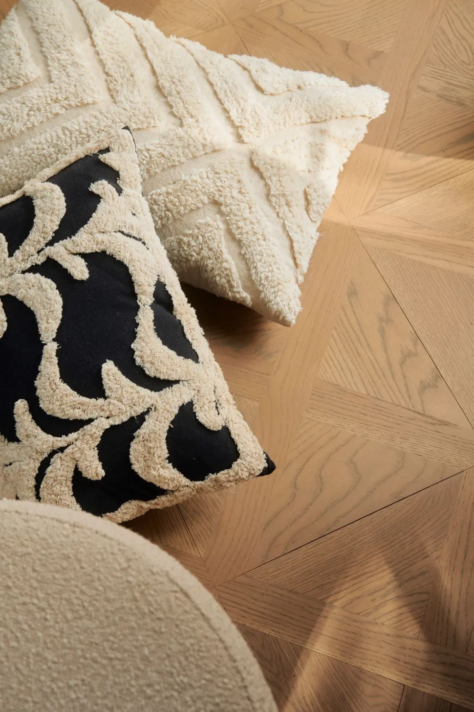 Ziggy koristetyynynpäällinen luonnonvalkoinen